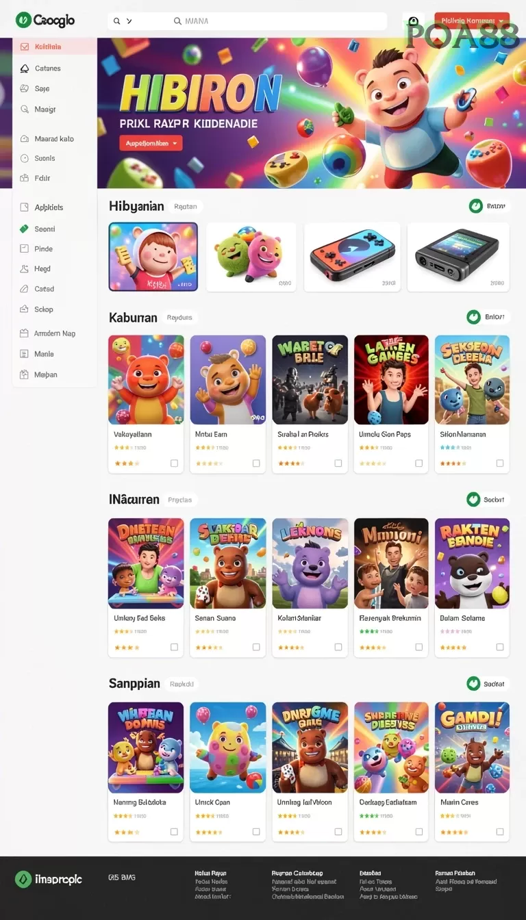 Cuplikan layar PLAYWIN — aktivitas
